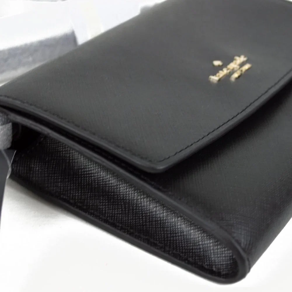 Kate Spade Black Perry Wallet on String